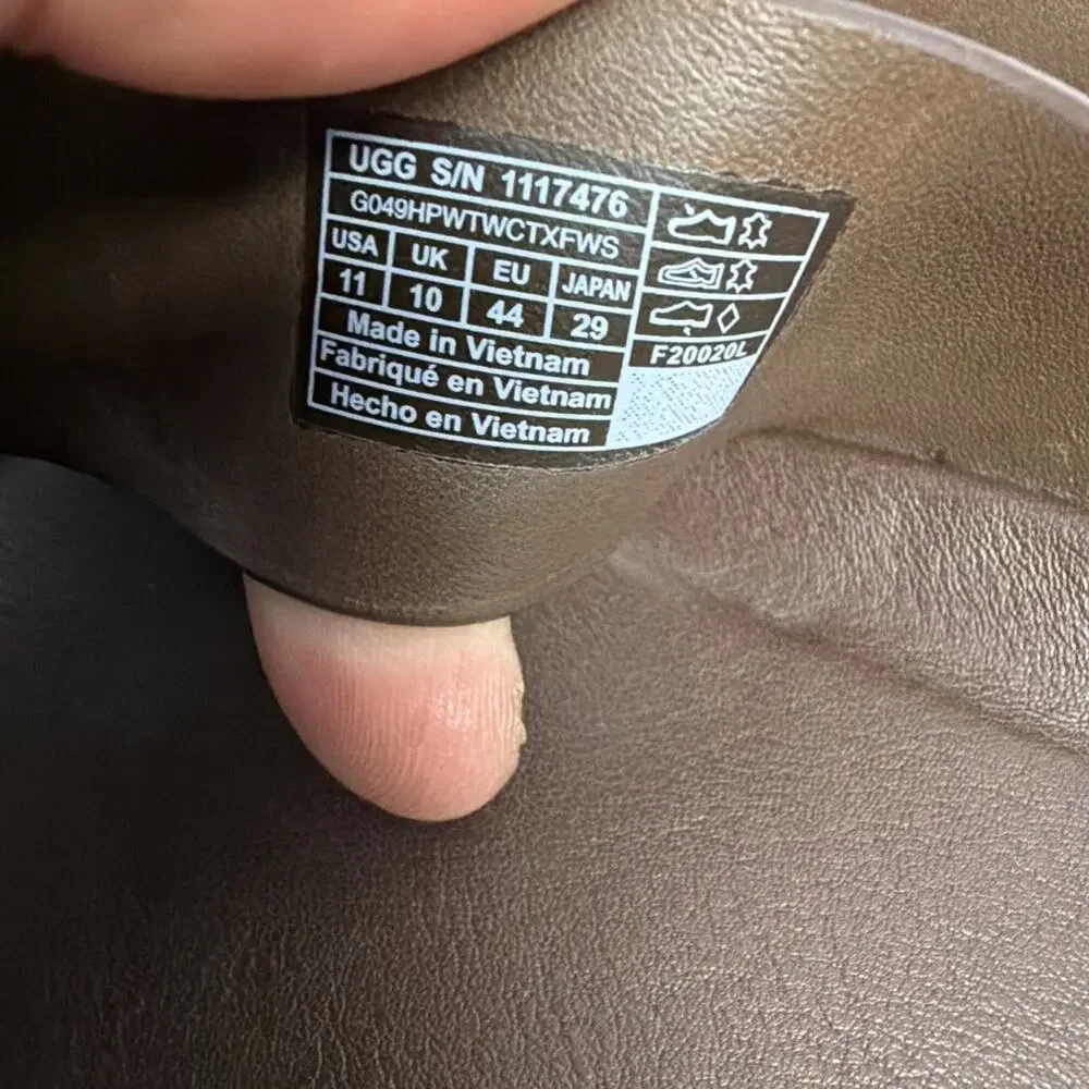 UGG sandals are